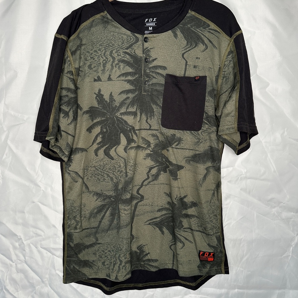 Fox Ranger MYB Black and Olive Graphic Men's Tee